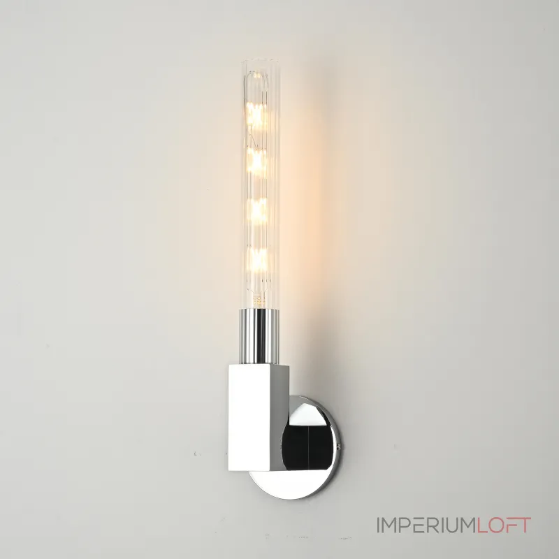 Бра CANELLE wall lamp SINGLE Sconces Chrome от ImperiumLoft Бра CANELLE wall lamp SINGLE Sconces Chrome от ImperiumLoft