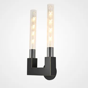 Бра RH CANNELLE wall lamp DOUBLE Sconces Black