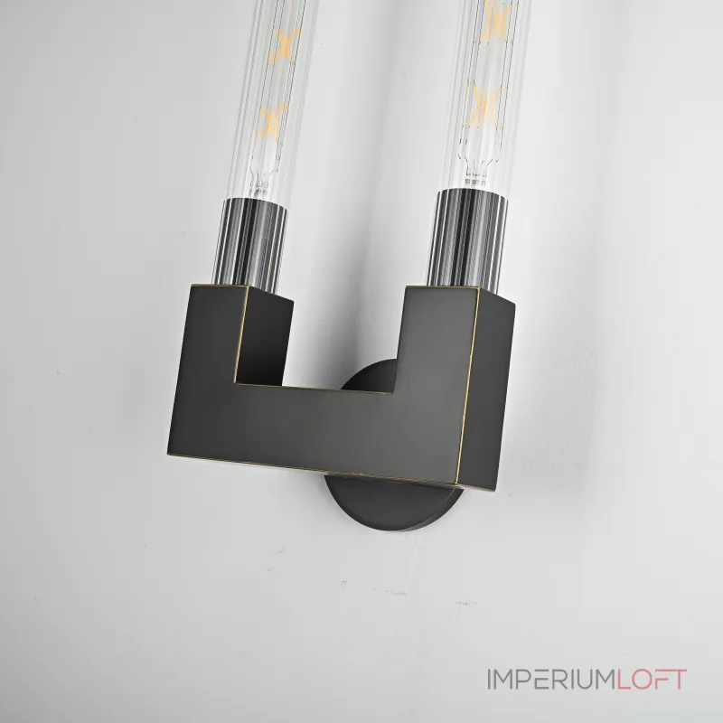 Бра CANELLE wall lamp DOUBLE Sconces Black от ImperiumLoft