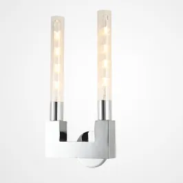 Бра CANELLE wall lamp DOUBLE Sconces Chrome Бра CANELLE wall lamp DOUBLE Sconces Chrome
