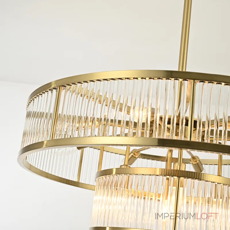 Люстра на штанге RH Marais Round Chandelier D80 Люстра на штанге RH Marais Round Chandelier D80