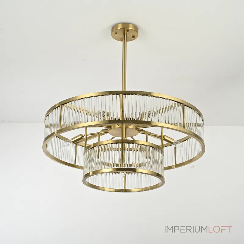 Люстра на штанге RH Marais Round Chandelier D80 Люстра на штанге RH Marais Round Chandelier D80