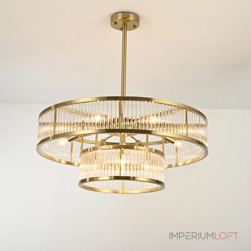 Люстра на штанге RH Marais Round Chandelier D80 Люстра на штанге RH Marais Round Chandelier D80
