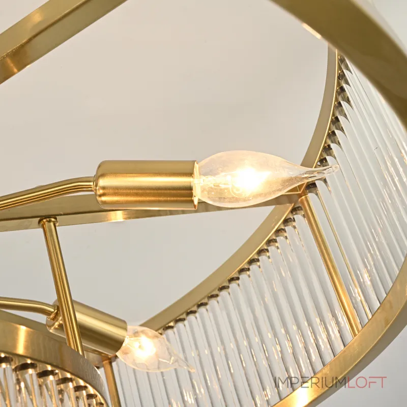 Люстра на штанге RH Marais Round Chandelier D80 Люстра на штанге RH Marais Round Chandelier D80