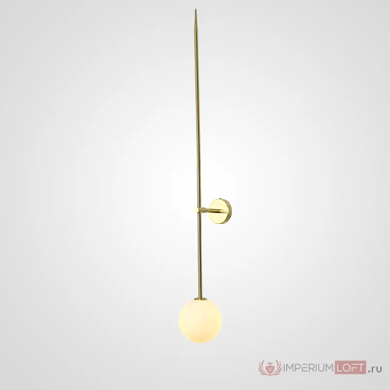 Настенный светильник LINES Ball 100 Gold от ImperiumLoft