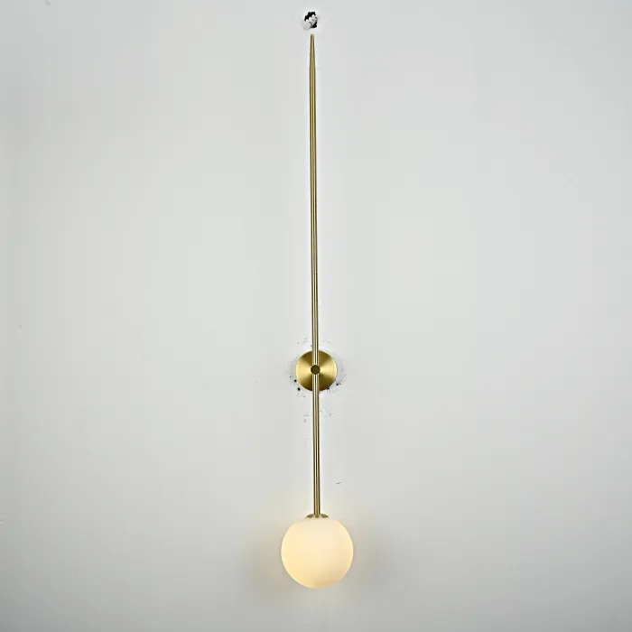 Настенный светильник LINES Ball 100 Gold от ImperiumLoft