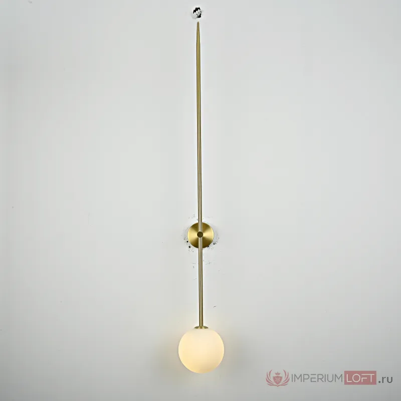 Настенный светильник LINES Ball 100 Gold от ImperiumLoft