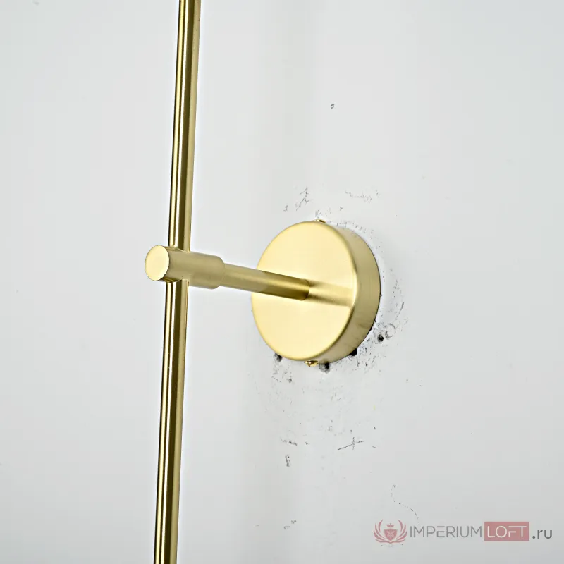 Настенный светильник LINES Ball 100 Gold от ImperiumLoft