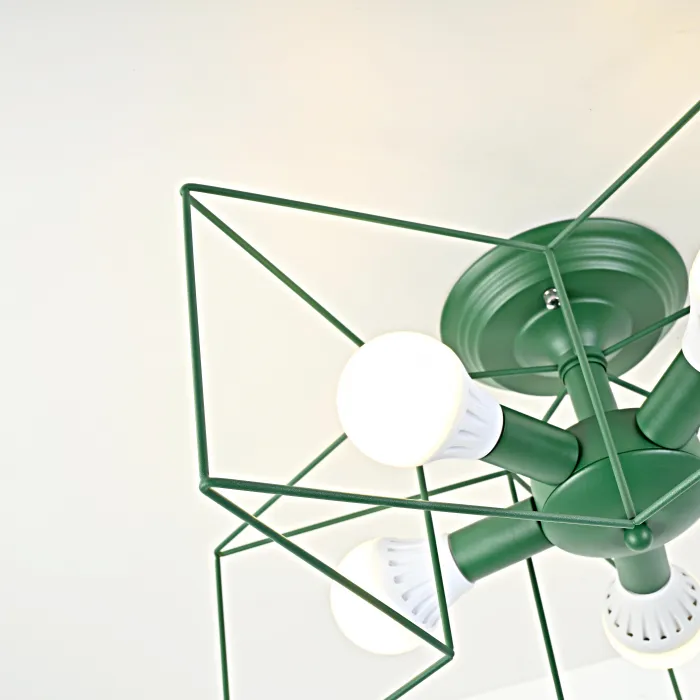 Потолочная люстра ASTERI Green от ImperiumLoft