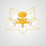 Потолочная люстра ASTERI Yellow от ImperiumLoft