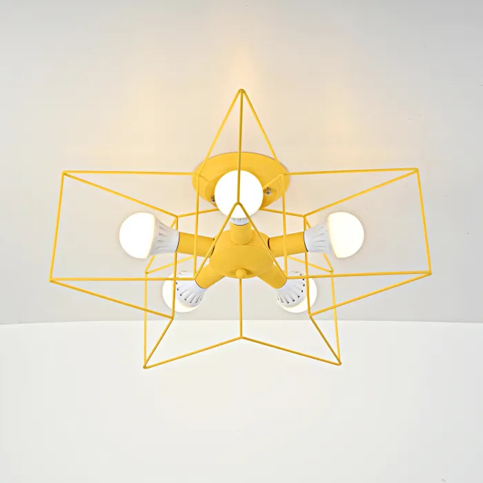 Потолочная люстра ASTERI Yellow от ImperiumLoft