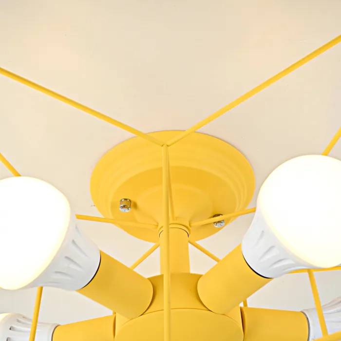 Потолочная люстра ASTERI Yellow от ImperiumLoft