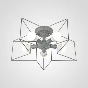 Потолочная люстра ASTERI Gray
