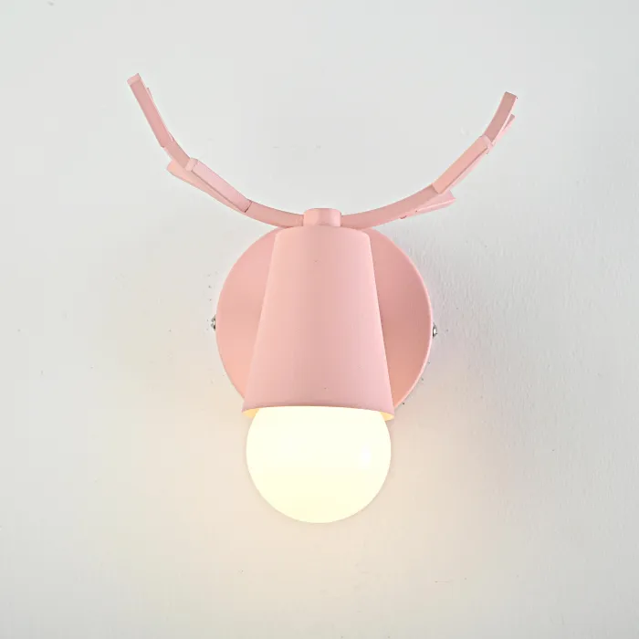 Бра с рожками DEER A Pink от ImperiumLoft