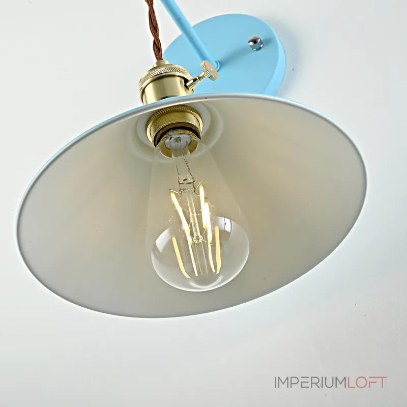 Бра с подвесным плафоном BRAID WALL Blue от ImperiumLoft Бра с подвесным плафоном BRAID WALL Blue от ImperiumLoft