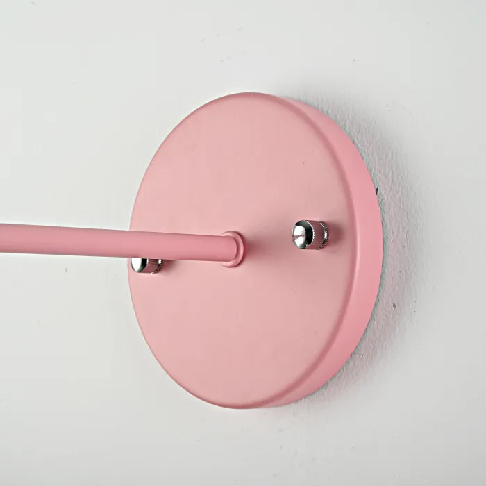 Бра с подвесным плафоном BRAID WALL Pink от ImperiumLoft