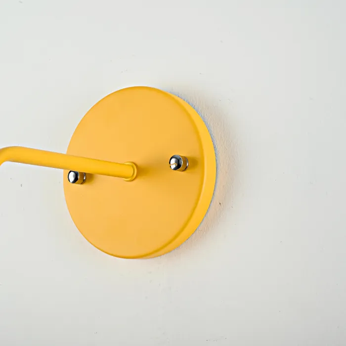 Бра с подвесным плафоном BRAID WALL Yellow от ImperiumLoft