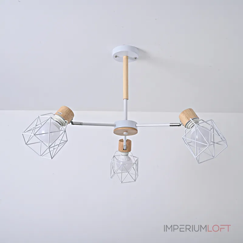 Потолочная люстра CORF B3 White 3 lamps от ImperiumLoft Потолочная люстра CORF B3 White 3 lamps от ImperiumLoft