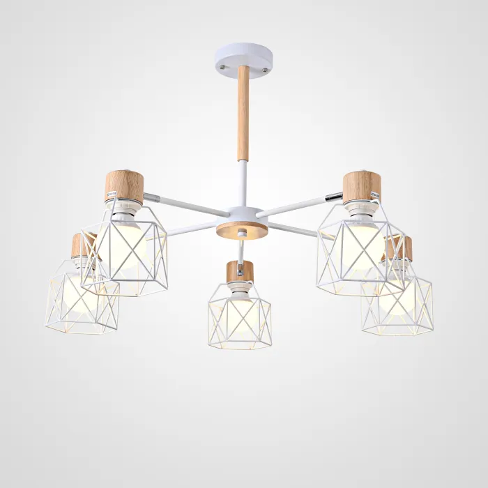 Потолочная люстра CORF B3 White 5 lamps от ImperiumLoft