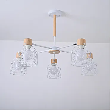 Потолочная люстра CORF B3 White 5 lamps от ImperiumLoft