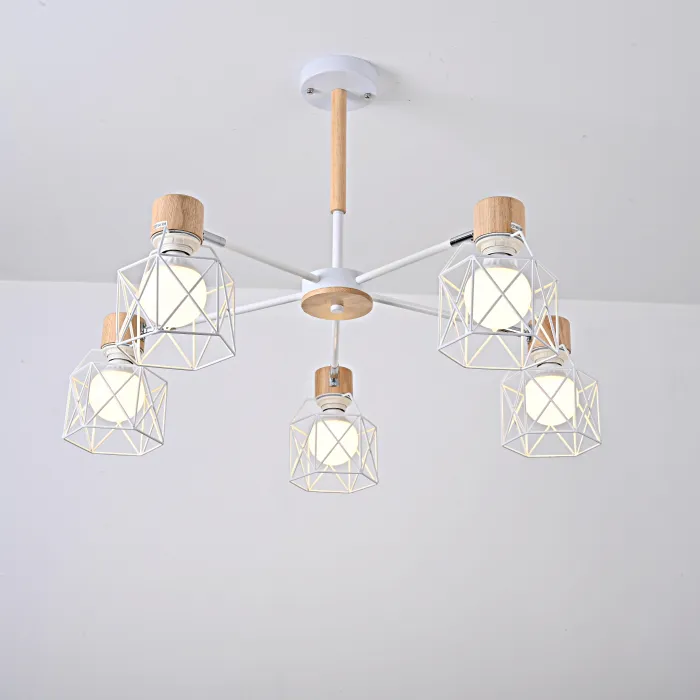Потолочная люстра CORF B3 White 5 lamps от ImperiumLoft