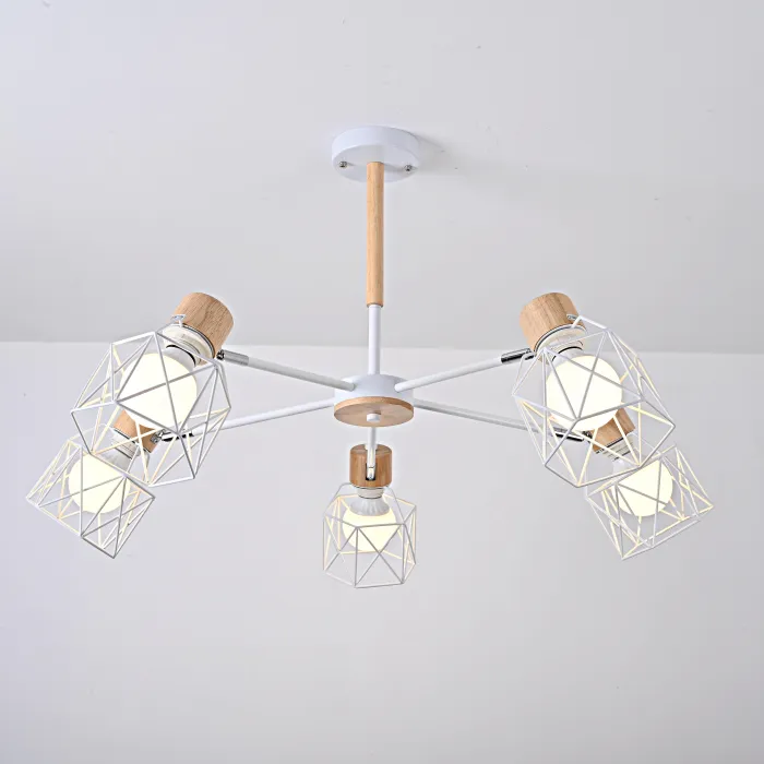 Потолочная люстра CORF B3 White 5 lamps от ImperiumLoft