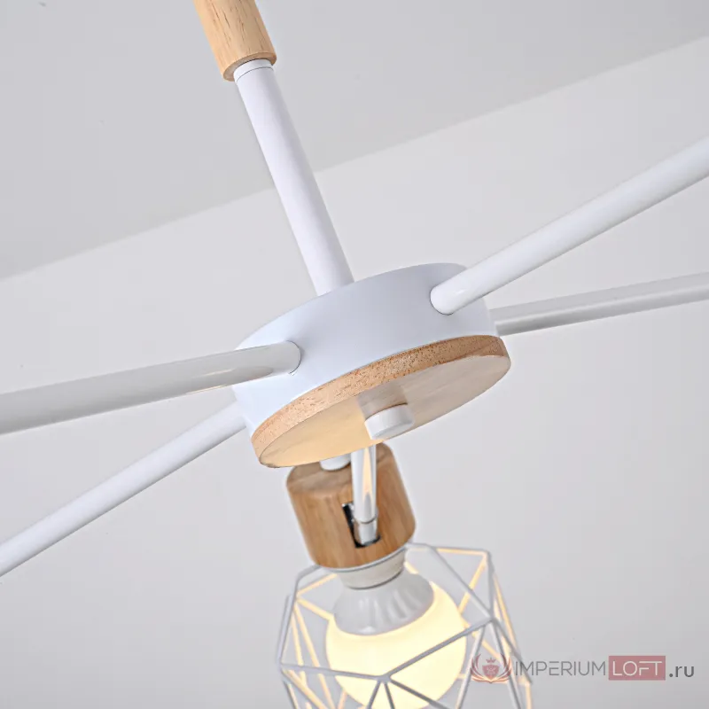 Потолочная люстра CORF B3 White 5 lamps от ImperiumLoft