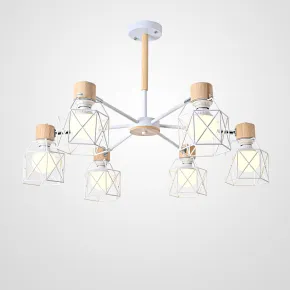 Потолочная люстра CORF B3 White 6 lamps