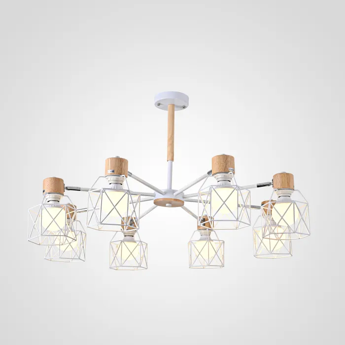 Потолочная люстра CORF B3 White 8 lamps от ImperiumLoft