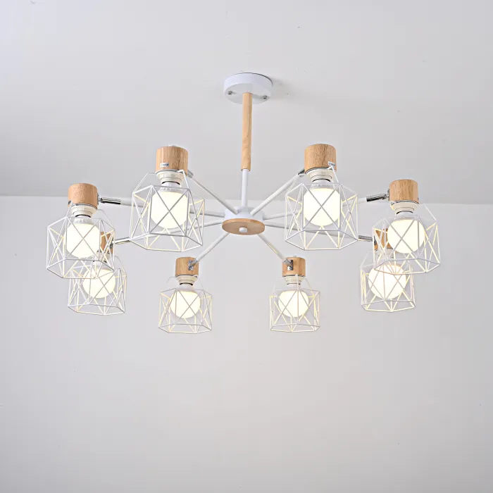 Потолочная люстра CORF B3 White 8 lamps от ImperiumLoft