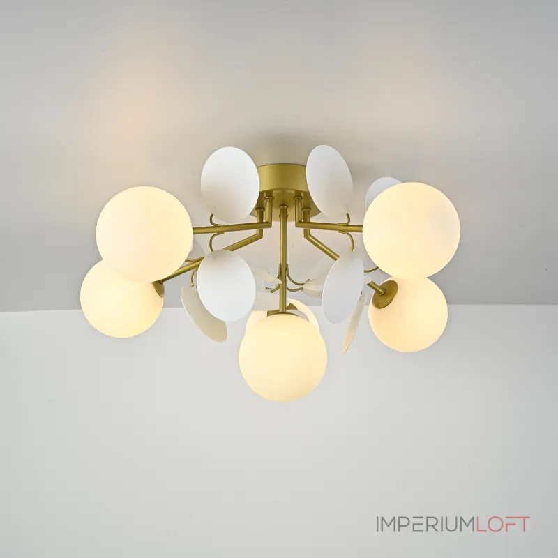 Потолочная люстра Light of MATISSE C SELF D55 White от ImperiumLoft Потолочная люстра Light of MATISSE C SELF D55 White от ImperiumLoft