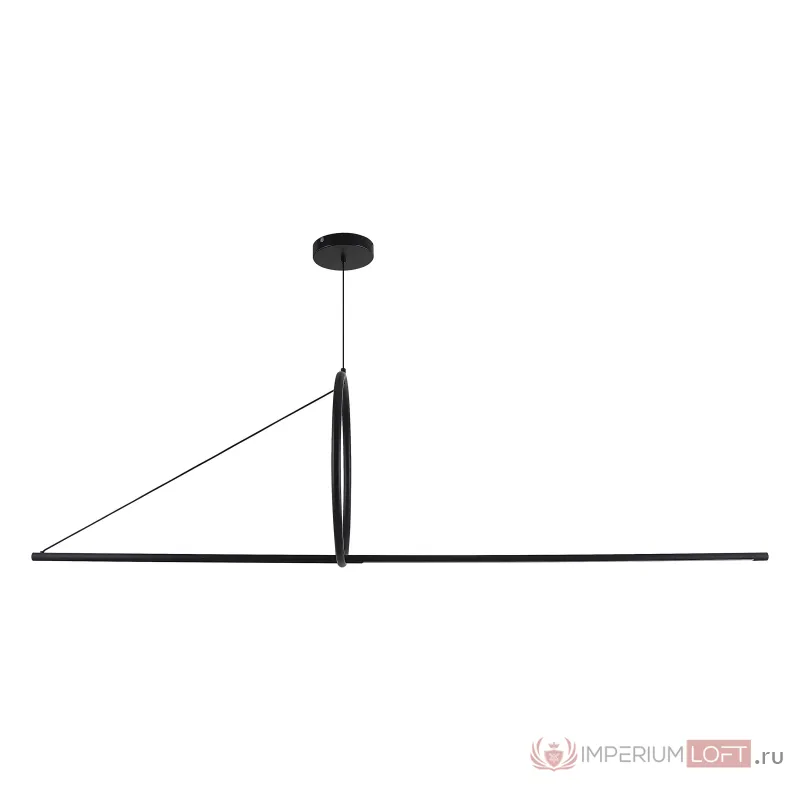 Подвесной светильник SUSPENSION CERCLE ET TRAIT – GRAPHITE SATINE L170 от ImperiumLoft