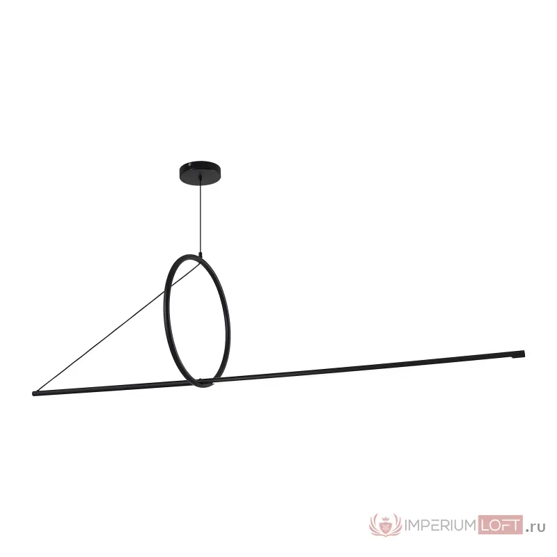 Подвесной светильник SUSPENSION CERCLE ET TRAIT – GRAPHITE SATINE L170 от ImperiumLoft