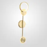 Настенный светильник ZINGY B Brass от ImperiumLoft