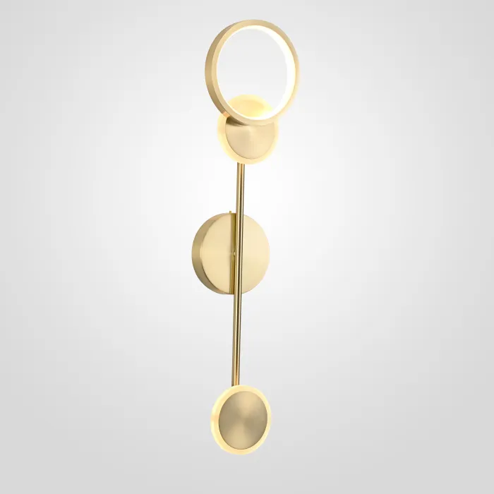 Настенный светильник ZINGY B Brass от ImperiumLoft