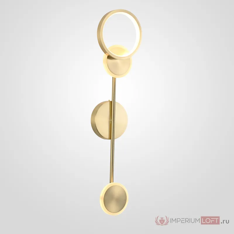 Настенный светильник ZINGY B Brass от ImperiumLoft