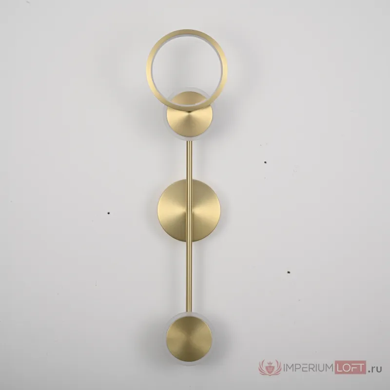 Настенный светильник ZINGY B Brass от ImperiumLoft
