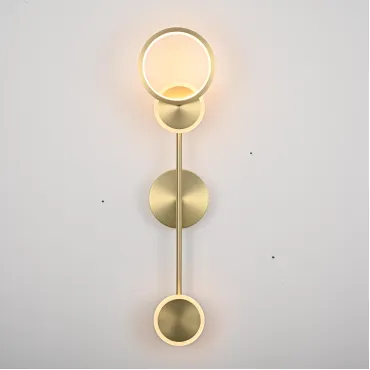 Настенный светильник ZINGY B Brass от ImperiumLoft