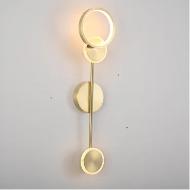 Настенный светильник ZINGY B Brass от ImperiumLoft