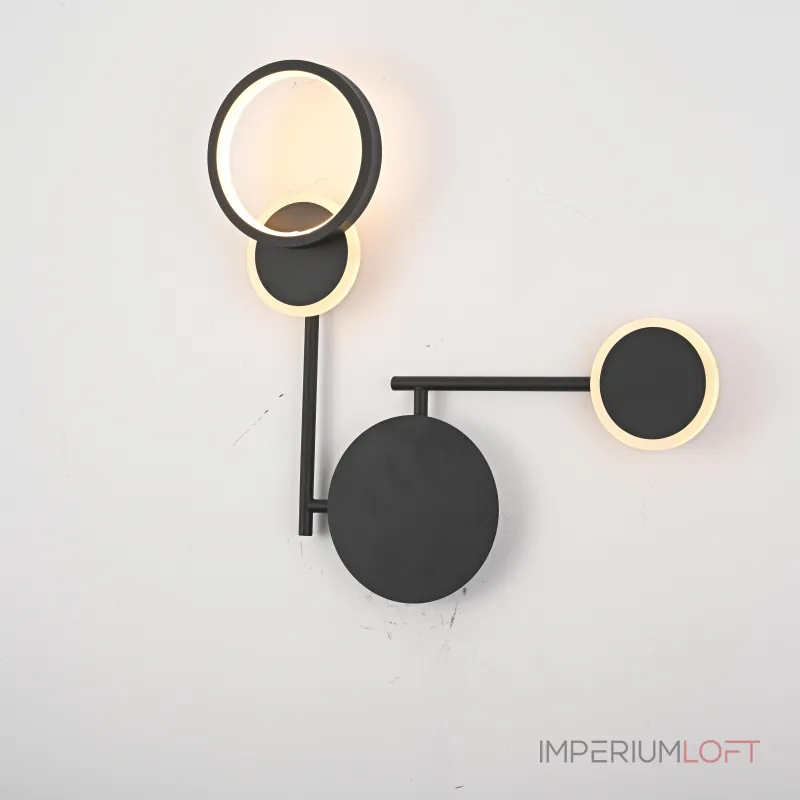 Настенный светильник ZINGY C Black от ImperiumLoft Настенный светильник ZINGY C Black от ImperiumLoft