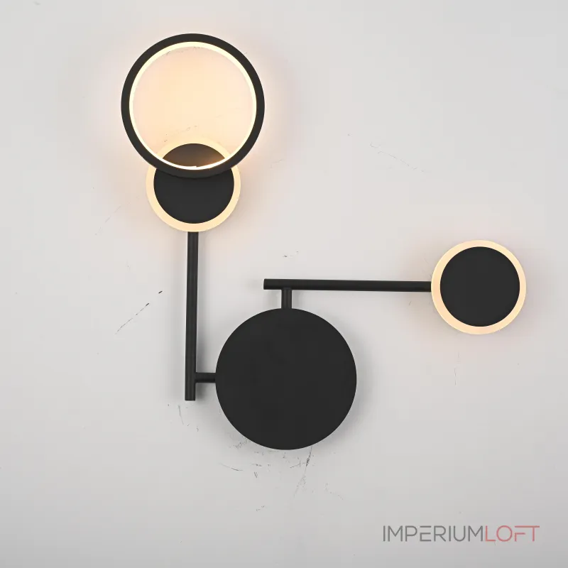 Настенный светильник ZINGY C Black от ImperiumLoft Настенный светильник ZINGY C Black от ImperiumLoft