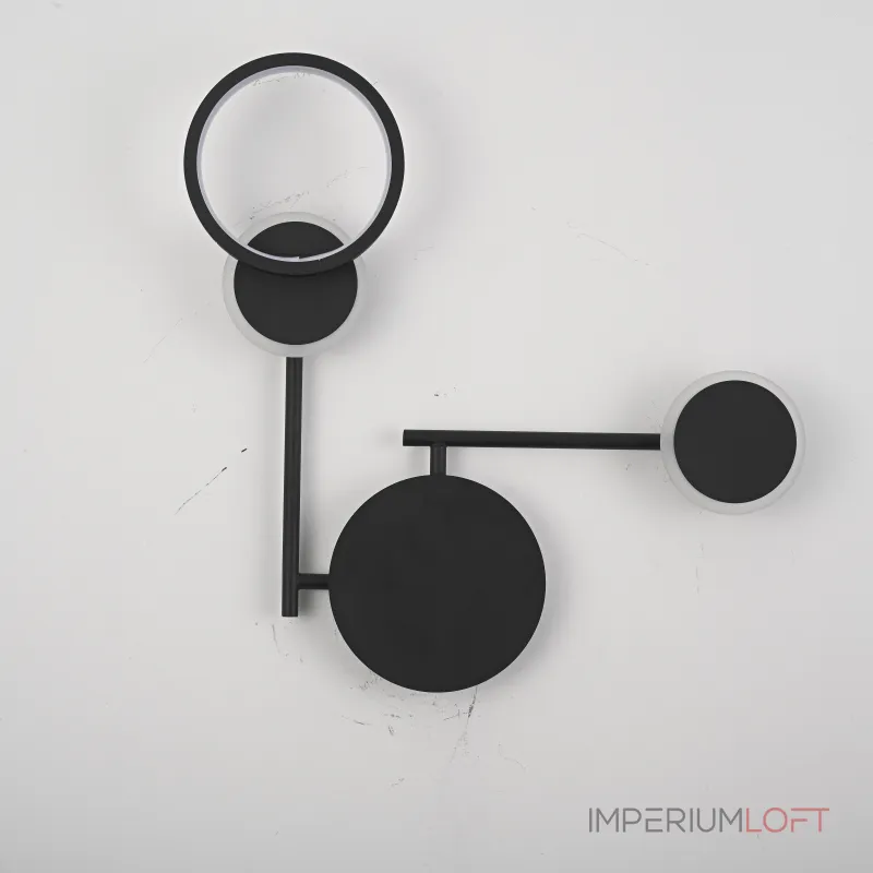 Настенный светильник ZINGY C Black от ImperiumLoft Настенный светильник ZINGY C Black от ImperiumLoft
