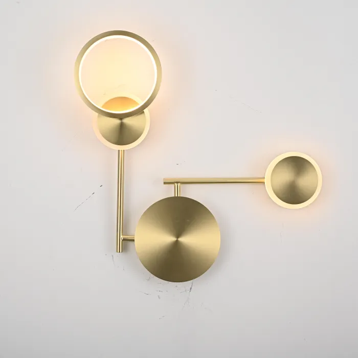 Настенный светильник ZINGY C Brass от ImperiumLoft