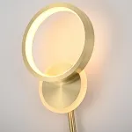 Настенный светильник ZINGY D Brass от ImperiumLoft