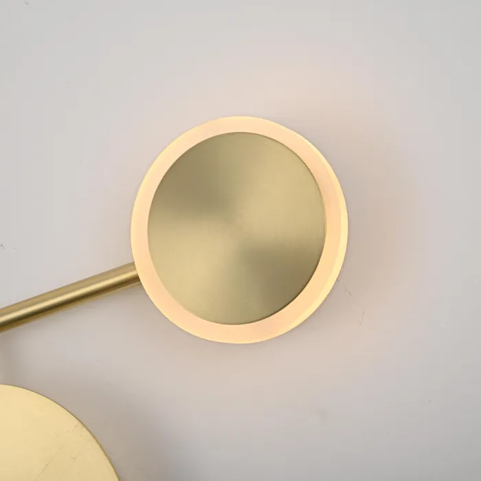 Настенный светильник ZINGY D Brass от ImperiumLoft