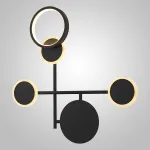 Настенный светильник ZINGY D Black от ImperiumLoft