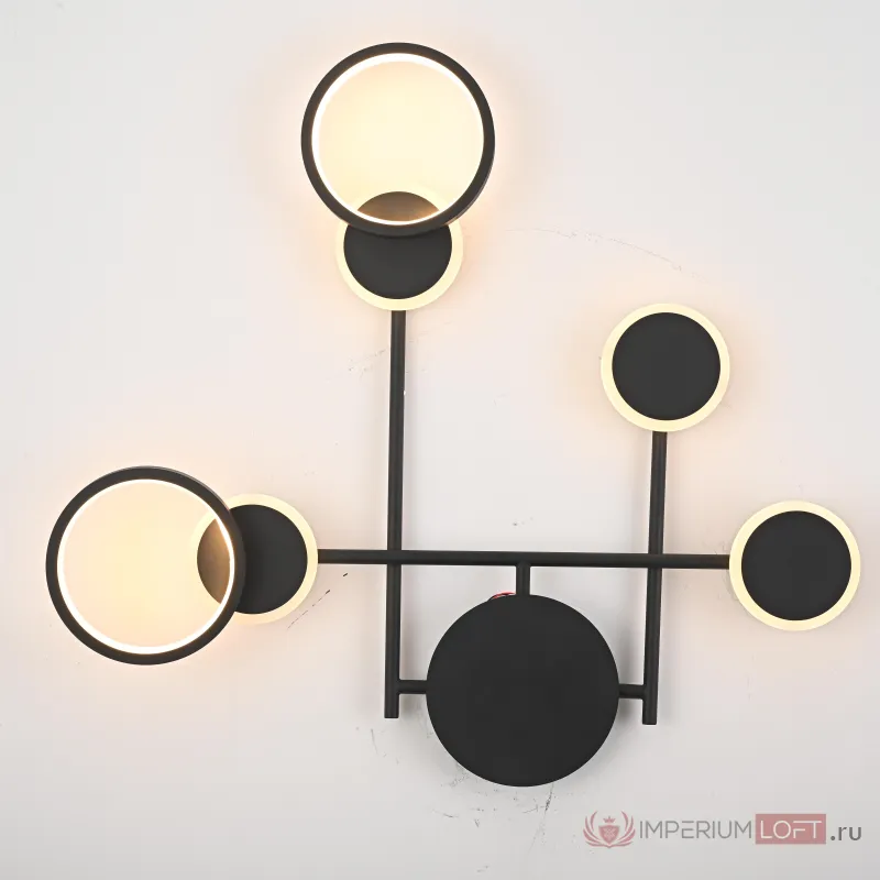 Настенный светильник ZINGY E Black от ImperiumLoft