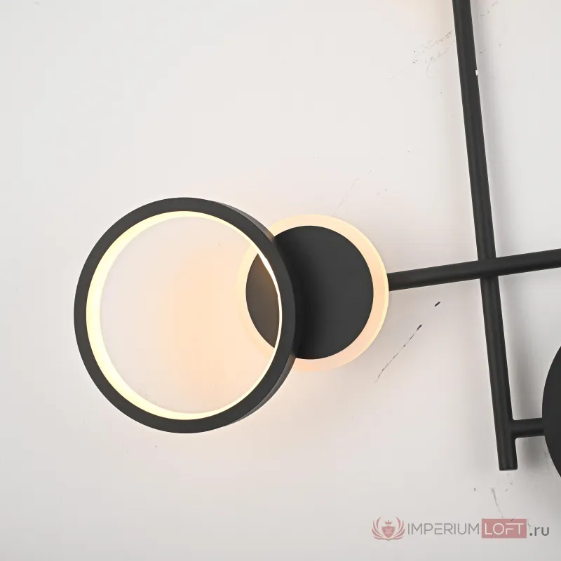 Настенный светильник ZINGY E Black от ImperiumLoft