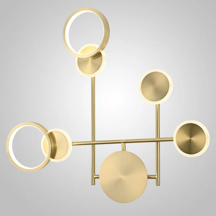 Настенный светильник ZINGY E Brass от ImperiumLoft