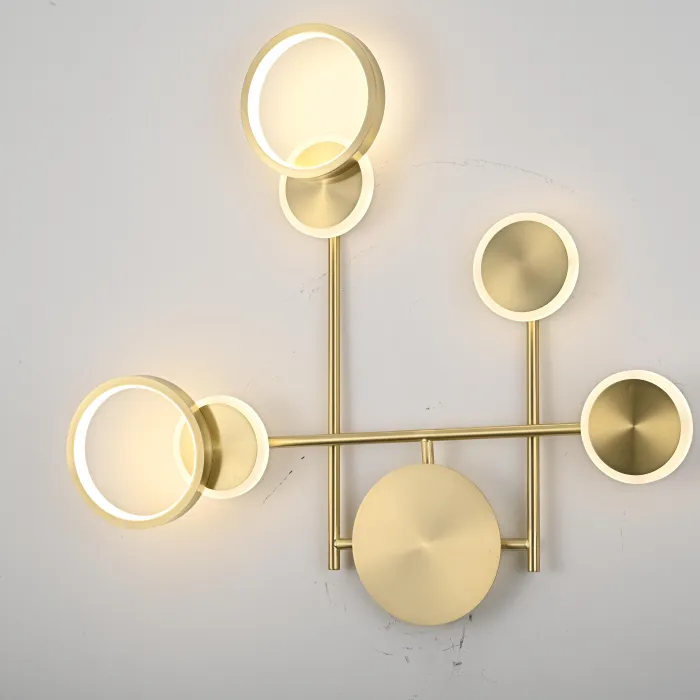 Настенный светильник ZINGY E Brass от ImperiumLoft